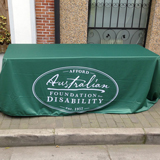 custom 6ft tablecloths
